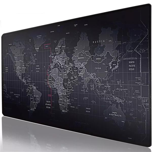 Extra stor spelmusmatta för datorspelare Laptop Notebook Medium Litet tangentbord Halkfri matta Musmatta Gummi Bordsmatta Map mouse pad 40x90cm