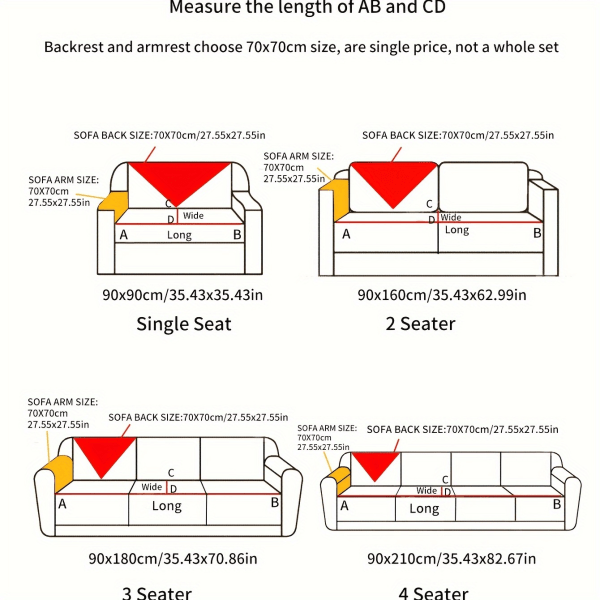 1:a Jacquard Plysch Sofföverdrag Halkskydd Soffa Underlag Anti Cat Scratch Sofföverdrag Möbelskydd För Sovrum Kontor Vardagsrum Heminredning