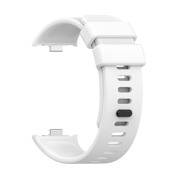 Silikonrem för Xiaomi Redmi Watch 4 Smart Watch Armband Ersättning Correa för Xiaomi Mi Band 8 Pro Armbandstillbehör White For Redmi Watch 4