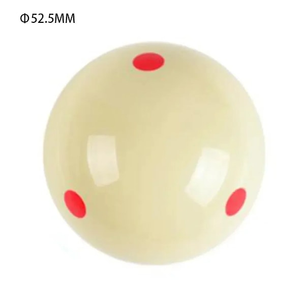 Training Billiard Cue Ball Snooker Practice Assist Accessory Practice Balls with Standard Lines and Dots America Pool Eight Ball 6 Dots Snooker52.5mm