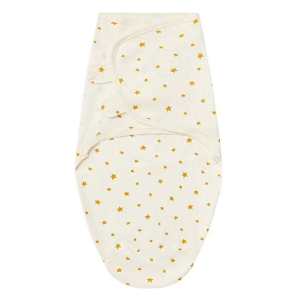 Muslin Babyfiltar Swaddles Nyfödd Sovsäck Med Mössa Mjuk Swaddle Wrap Bomull Baby Sängkläder Tillbehör Badhandduk Swaddle Golden Star 65x51