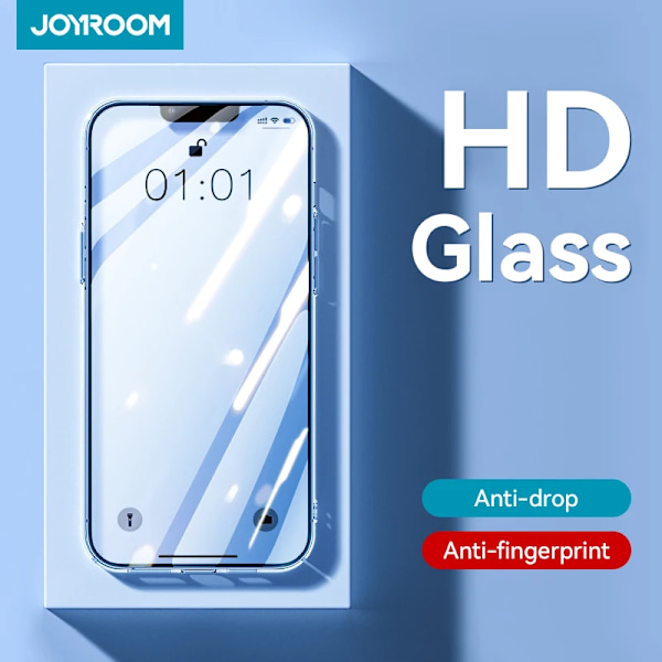 Joyroom 1/2/3St Hd Glas Skärmskydd För Iphone 15 14 13 12 11 Pro Max Skärmsläckad Glatt Skydd För Iphone 15 2pcs