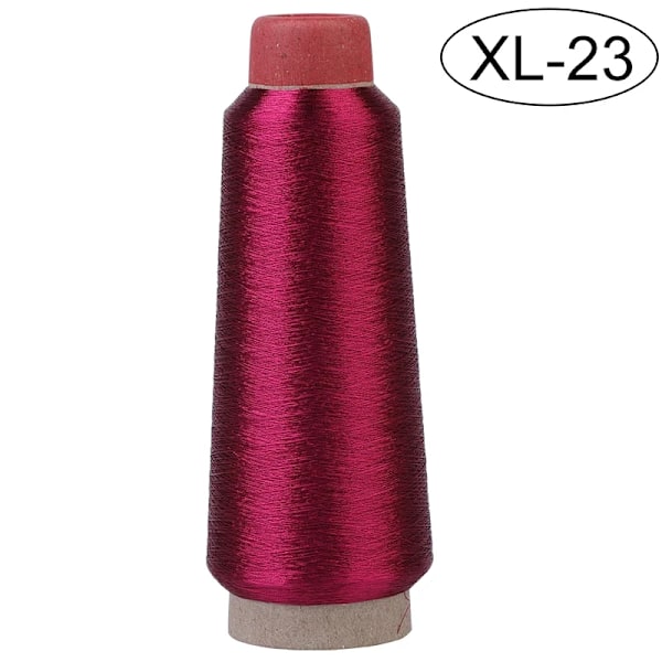 1Pc Sytråd Symaskin Kontrådar Överlåsning Sticka Tillbehör Kors-Stitch Broderitrådar Vävd Linje purple rose red