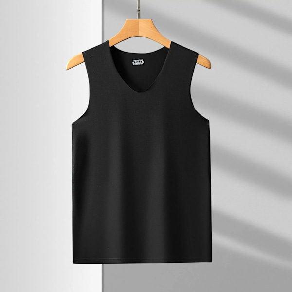 Langærmet T-shirt Termisk Underundertøj Topper Mænd Vintertøj Termisk Skjorte Efterår Mænds Vinterstrømper Høj Hals Tynd Slim Fit Vest XXL