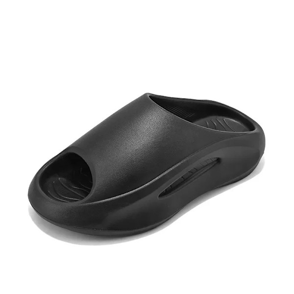 Mäns Sommar Tofflor För Män Skor Tjock Sol Fritid 2024 Ny Style Lämplig För Utomhuskläder Populär I Vietnam Beach Sandals Black B 48-49