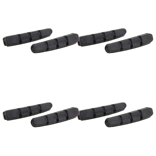 1-5pairs Road Bike Brake Pads Shoes for Alloy Rims Dura Ace Ultegra 105 Cartridge Outdoor Riding Bicycle Brake Pads Rubber Block 4 pair