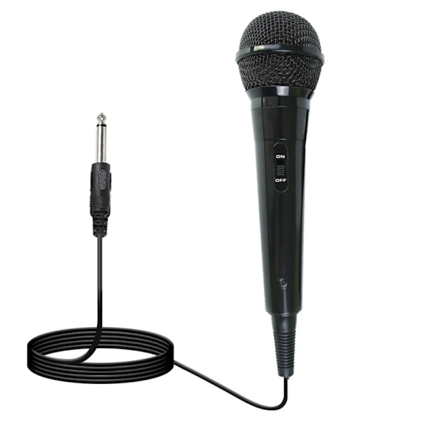 Karaoke Dynamisk Mikrofon För Karaoke Sång, Tal, Bröllopmikrofon 6.5mm