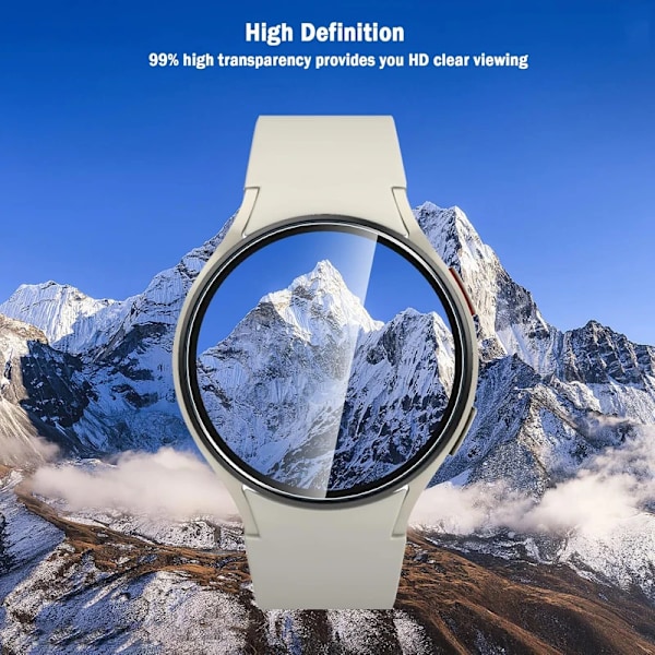 Härdat Glas För Samsung Galaxy Watch 7/Fe 40Mm 44Mm Tillbehör Skärmskydd För Galaxy Klocka 7 Ultra. 47Mm Glasfolie 5PCS Galaxy Watch 7 44mm