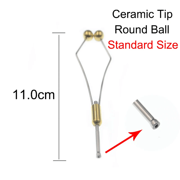 Fluebindingssæt med Bobbinholder, Bodkin, Hackleplier, Dubbing Twister, Whip Finisher - Overlegne Fluebindingsværktøjer til at lave Fiskefluer Round Ball Holder