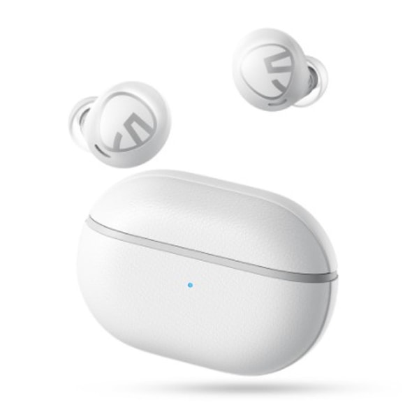 SOUNDPEATS Free2 Classic Wireless Earbuds Wireless V5.1 hörlurar med 30 timmars speltid In-Ear Immersive Stereo Sound TWS Earbuds White