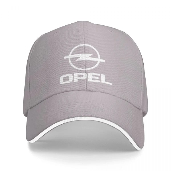 Ny Opel Baseball Cap Fashion Cool Unisex Opel Hat Utomhus Män Caps GRAY Adjustable