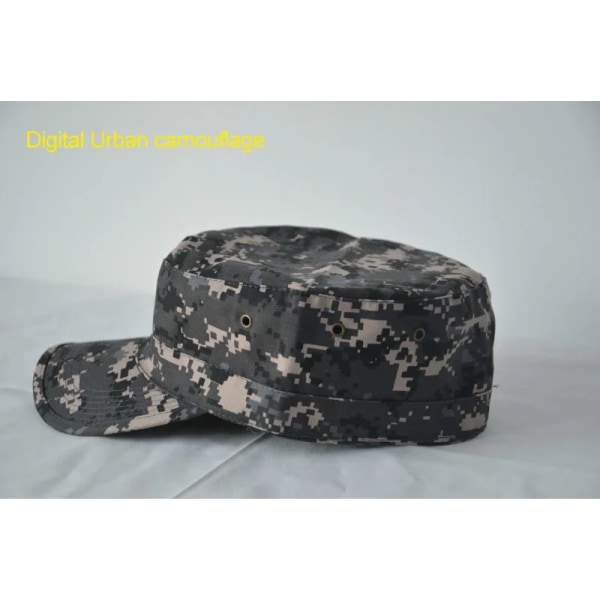 58/59/60 cm Camouflage Military Caps Shako High Quality Thickened US RU German Soldier Hat AK02 Digital Urban 59cm