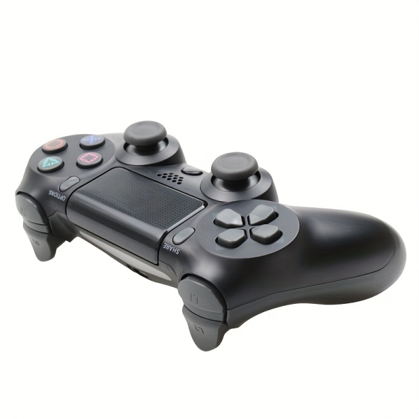 Trådlös Gamepad för PS4-kontroller Passar för PS4/Slim/ Pro -konsol för PS4 PC Joystick Black