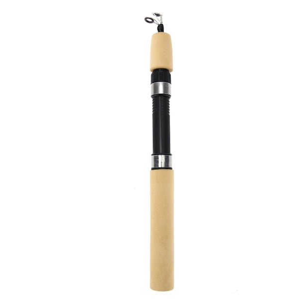 60 80 100CM Mini Teleskopiskt Isfiskespö Bärbar Kolfiber Flod Räka Karpfiske Spö Vinterfiskespö Tackle Pesca with Reel 80CM