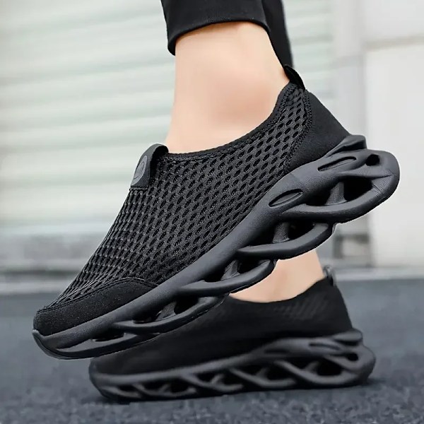 Løbesko På Salg Lav Pris Sko Mænd Mærke Urban Man Sneakers Replica 2024 Mænds Sommersko Replikaer Af Mænd Mærker Sneaker H008-Black 41