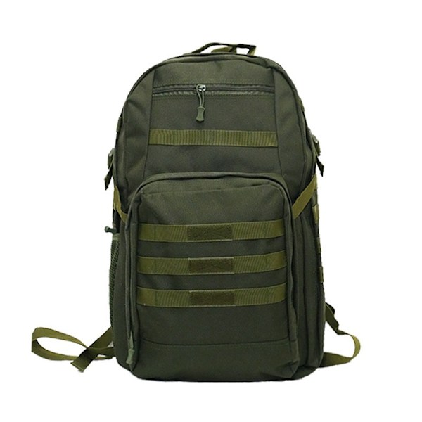 Utomhus Sport Taktisk Ryggsäck Stor Kapacitet Ryggsäck Herr Resväska 45L Vattentät Förvaring Bergsklättring Väska Earthy Yellow 36-55L