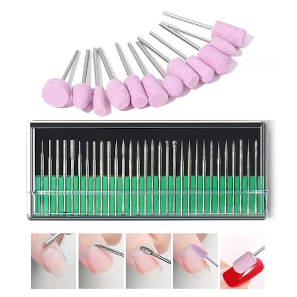 Lulaa Usb Bärbar Elektrisk Nagel Sander Nagelborrmaskin Fräsmaskin För Manikyr Set Gel Polska Remover Satser Pink a