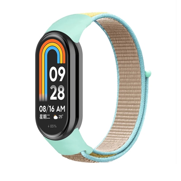 Armband för mi band 8 7 6 Rem Nylon Sport loop watch Bälte pulsera correa Mi band 4 Armband för xiaomi Mi band 5 4 Armband Camel 26 For Mi Band 3