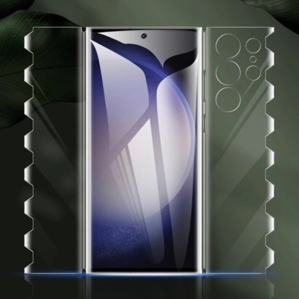 360° heltäckande cover för Samsung Galaxy S24 Ultra s24+ S23 S22 ultra Plus Matt Butterfly Hydrogel Film Matte Film For S23