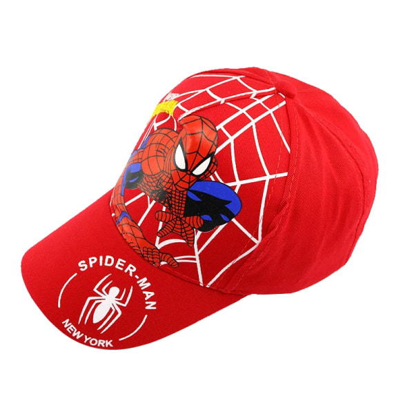 Anime Söt Spiderman Kids Hattar För Pojkar Flickor Sommar Höst Baby Baseball Cap Barn Hip Hop Sol Hat Barn Visir Kepsar black