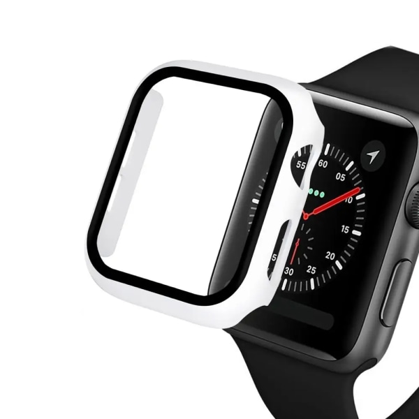 Glas+ cover för Apple Watch Ultra 49mm 8 7 41mm 45mm Tillbehör Skärmskydd Apple iWatch Series 6 5 SE 44MM 40MM 42MM 38MM Black Series 789 41mm