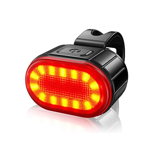 Cykellygter LED USB Genopladelig Cykellampe Vandtæt For- og Baglygte Cykellygte Forlygte Baglygte Cykellygter Front and Rear Light