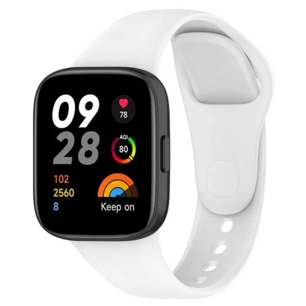 Officiell handledsrem för Xiaomi Redmi Watch 3 Mjukt silikonersättningsarmband Färgrem för Redmi Watch3 aktivt armband 9