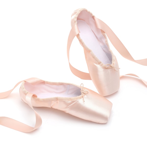 Soft sula balettskor för flickor och kvinnor - perfekta för dansträning och föreställningar Skin color CN36(EU34)