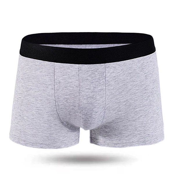 10Pcs Pack Män Trosor Fast Färg Underkläder Han Varumärke Boxer Och Underbyxor För Homme Lyx Set Shorts Ruta Klippsats ZY30 10PCs