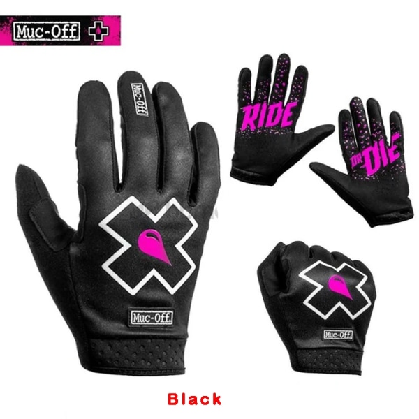 2021 Muc-Off Motocross Cykelhandskar Top Mountain Bike Mx Glove Motorcykel Bmx Handskar black L