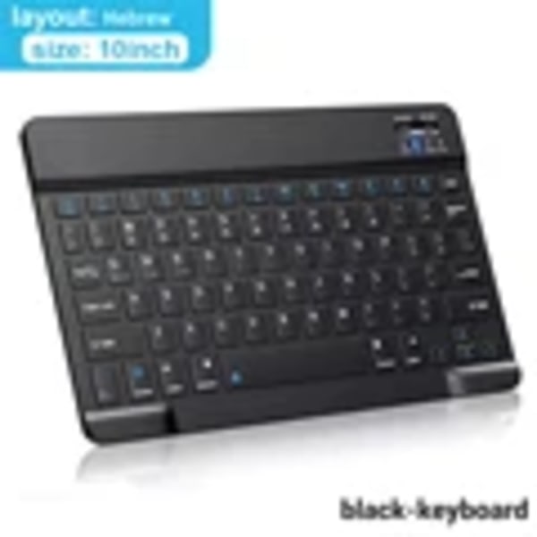 Bluetooth Trådløst Tastaturmus Til Ios Android Windows Tablet Til Ipad Air Mini Pro Spansk Koreansk Portugal Russisk Tastatur keyboard Hebrew