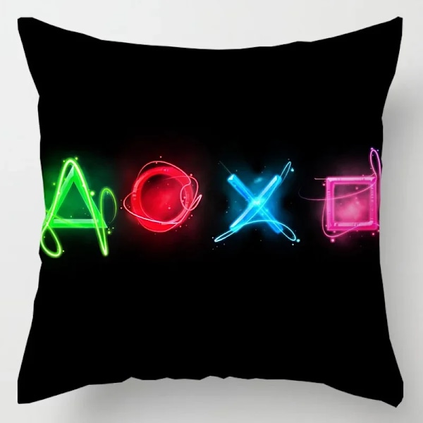 Hem Inredning Tv Spel Fan Style Square Pillowcase Kudde Omslag Anime Ny Design Gamer Grip Tryckt 45X45 Gåva 198 50x50cm