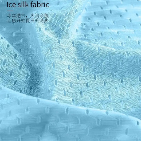 5St / Mäns Underkläder Sommar Ice Silk Underkläder Plus Storlek Trosor Cool Andas Sexiga Boxer Trosor Mesh Comfort Underkläder L-5Xl 5Pieces MultiA 5XL
