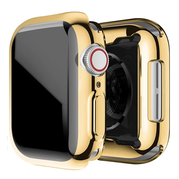 Skærmbeskyttelse til Apple Watch Case 45Mm 41Mm 44Mm 40Mm 42Mm 38Mm Fuld Tpu Stødpude Dækning Tilbehør I Watt Serie 9 8 7 Se 63 Gold Series 1 2 3 38MM