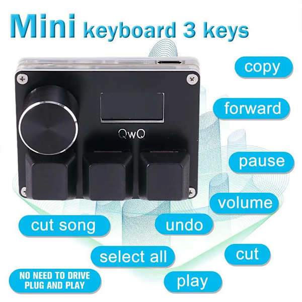 Sayodevice Osu Tangentbord O3c Snabb Trigger Hall Switchar Magnetiska Röda Växel Tangentbord Med Knob Kopia Inställning Genvägar B