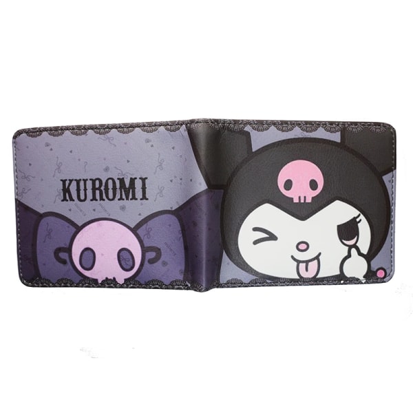 Hot Sälj Sanrio plånbok tecknad Kuromi handväska med myntficka present för flickor QY23122752