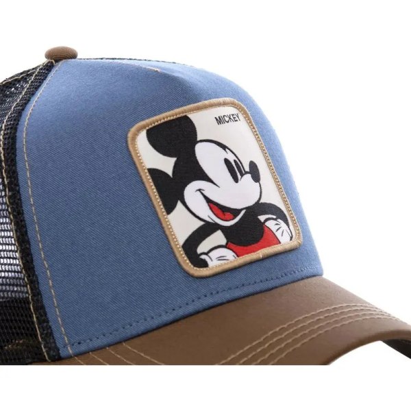 Högkvalitativ Disney Anime Tecknad Snapback bomull Cap Herr Kvinnor Hip Hop Pappa Mesh Hat Trucker Hat Dropshipping DONALD DUCK WHITE