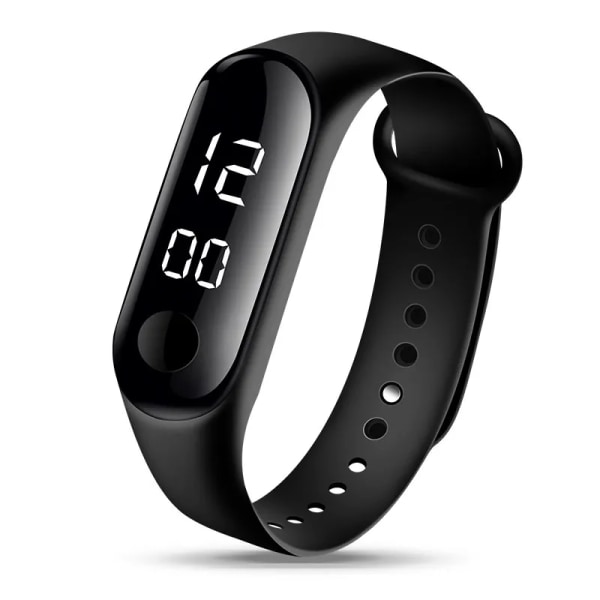 Enkel digital watch för män Kvinnor Mode Sport LED Elektronisk watch Färgglad silikonarmband Casual Watch reloj hombre