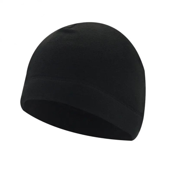 Utomhus Fleece Sporthatt Varm Vindtät Taktisk Camping Cykling Fiske Militär Vinter Män Kvinnor Gorros Шапка Vandringsmössor Black