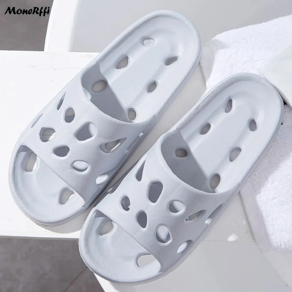 Kesätossut miehille naisille pehmeät tossut sisätiloihin kotiin kuvat pilvi tossut miehet litteät sandaalit rantasukat mies mies mies flip flop s C Gray 38-39