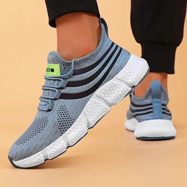 Herre Sneakers 2024 Originale Sneakers Vandring Mesh Åndbar Vulkaniserede Komfortable Casual Sko Til Kvinder Sko Gratis Forsendelse På All Black 37