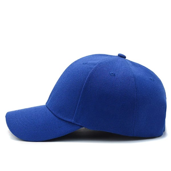 Unisex-lippis, casual, yksivärinen baseball-lippis, säädettävä snapback-lippis naisille ja miehille, hip hop -lippis, street-lippis, isän lippis Sky Blue