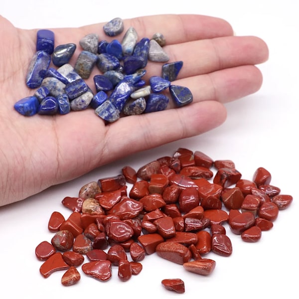 Natursten Gråsten Krystaller Chip Kvarts Malm Mineraler Reiki Healing Tumbled Agater Prøve Hjem Akvarium Fiskedam Dekoration Amethyst 20g