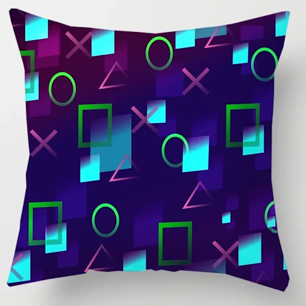 Hem Inredning Tv Spel Fan Style Square Pillowcase Kudde Omslag Anime Ny Design Gamer Grip Tryckt 45X45 Gåva 200 45x45cm