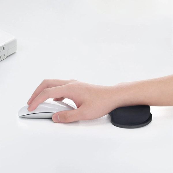 Mouse Gamer Handledsstödsskydd Hemmakontor Dator Bordspel Armstöd Handledsskydd Skrivbord Musmatta Tillbehör black