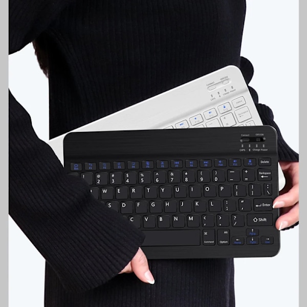 10 Tum Magnetic Tablet Tangentbord För Ipad 2024 10.9 11 10,2 Bluetooth Uppladdningsbara Tangentbord För Xiaomi 6 Hu Awei Matepad 11.5 blue 030