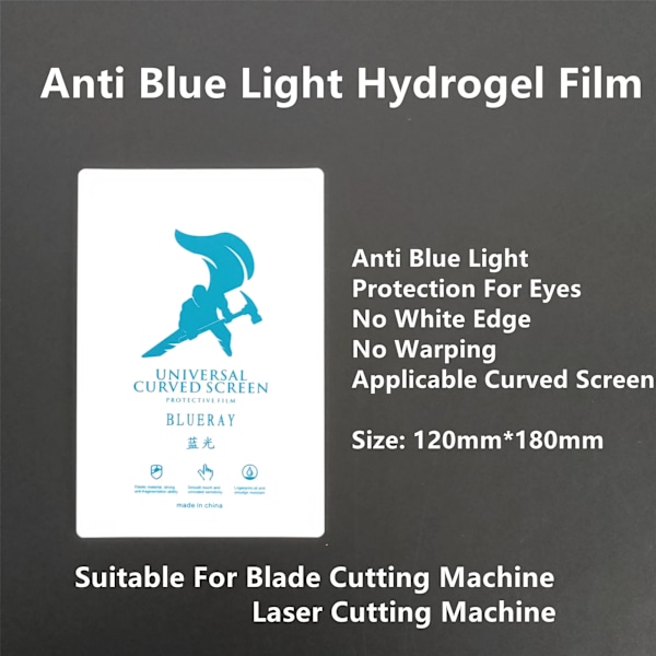 50 stk. Hd Hydrogel Film Lcd Skærmbeskyttelse til Mobiltelefon Blade Skæremaskine Matt/Uv/Privacy Matte Tpu Scre En Beskyttelse Anti Blue-Ray (CZ) Hydrogel Film