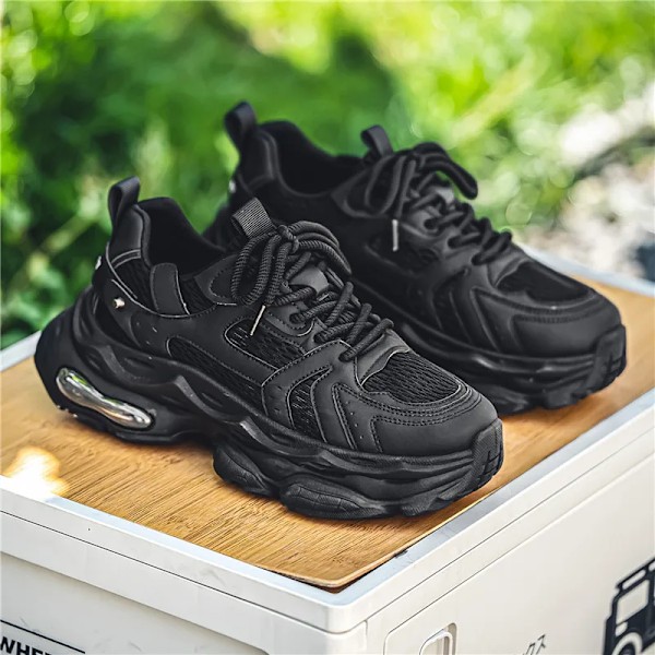 Billige Sko Clearance Gratis Fragt Sko Male Sneakers Sneakersy Super Copy Sko Sneakers Mens Tennis Offe Gratis Fragt Mænd Z-5-BLACK 40