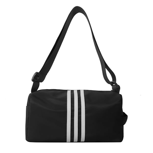 Textured Crossbody Väska Kvinnor 2023 Sommaren Ny Västra Style Axel Väska Cross-Body Oxford Tyg Mode Färg Kontrast Tote Väskan Red