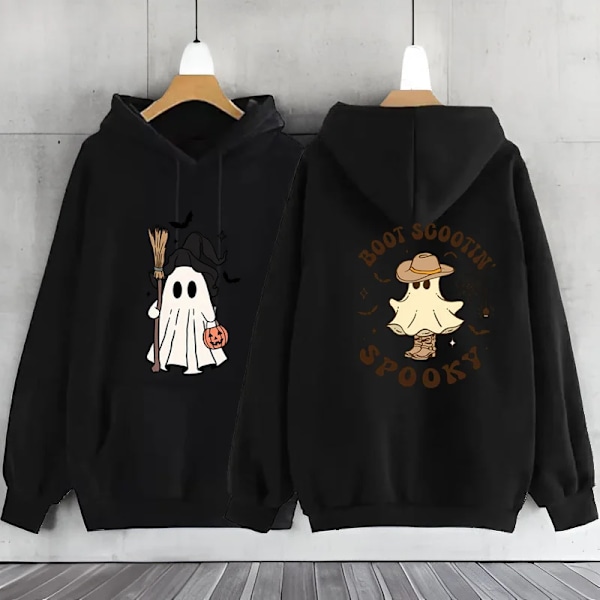 Halloween Spöken Y2k Hoodie Spökande Kvinna Kläder Hoodies Kvinnors Tröja Casual Halloween Lång Sla Kawaii Ghost Hoodies DGG4699-DGG4692 XXXL